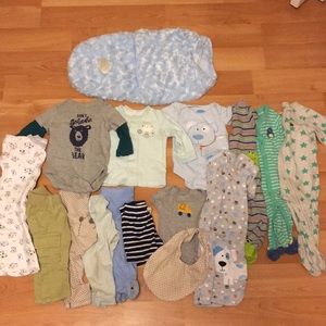 Baby boy’s clothes bundle 💙 16 items